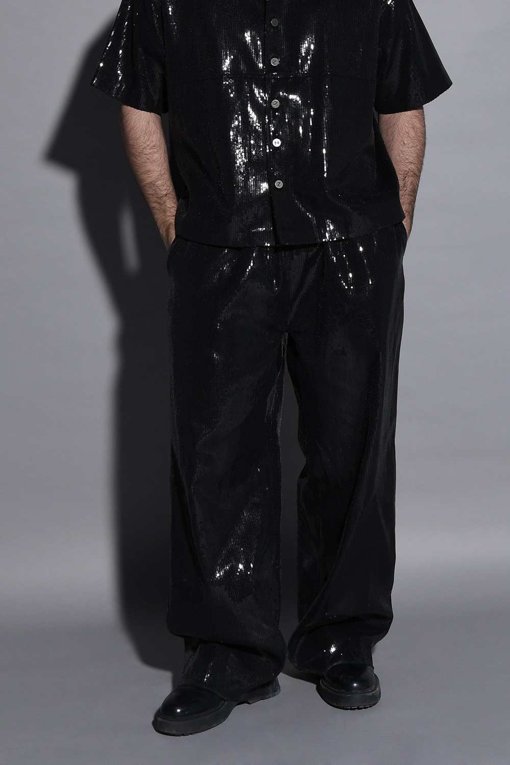 LIMITED SEQUIN TROUSERS - 1