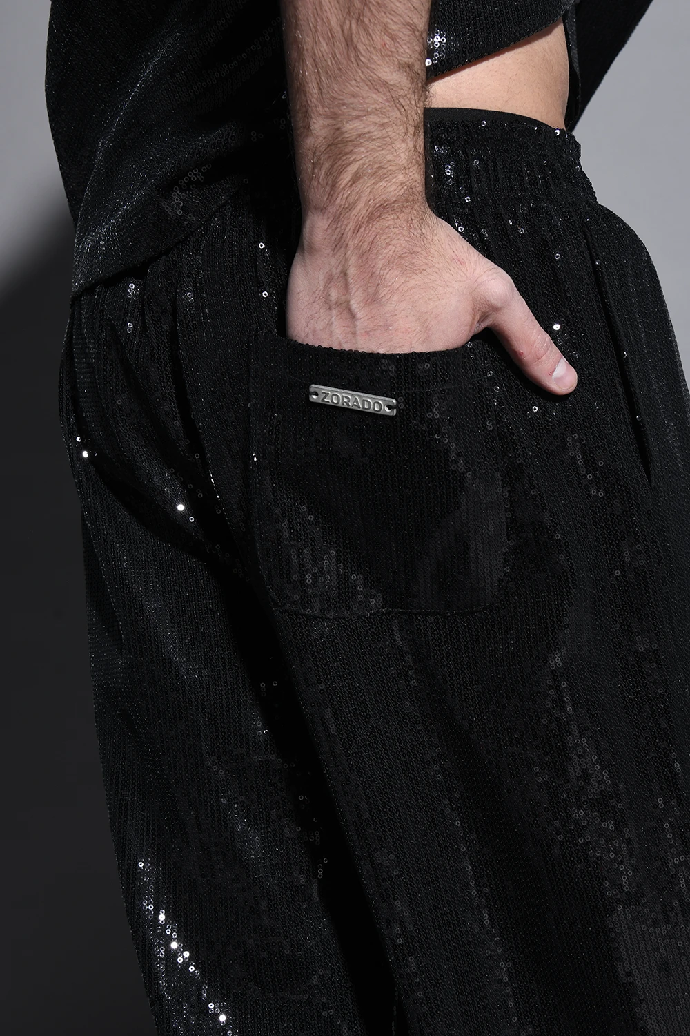 LIMITED SEQUIN TROUSERS - 4